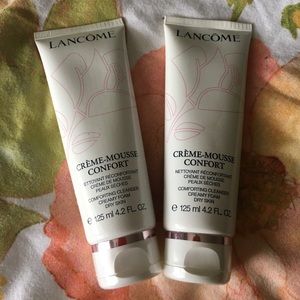Set of Two Lancome Creme Mouse Confort Cleanser
