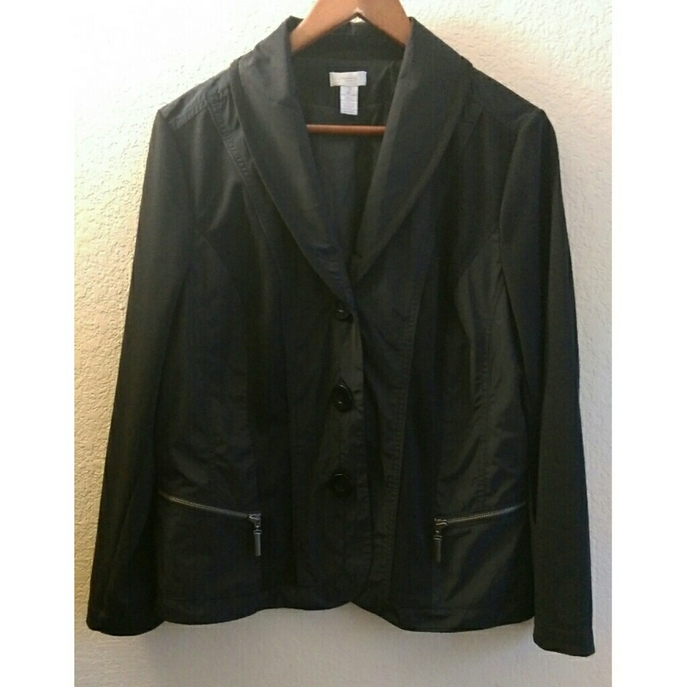 Chico's Size 2 black jacket