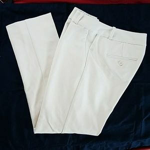 The Limited Off-white Drew ankle pant