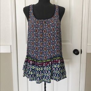 Super cute peplum tank top