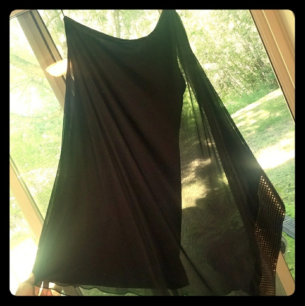 One-shoulder Mini Dress