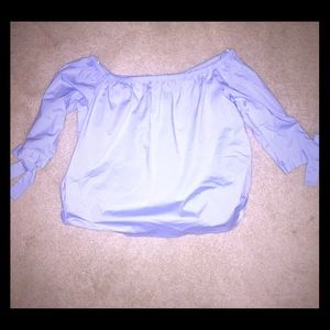 Off the shoulder top