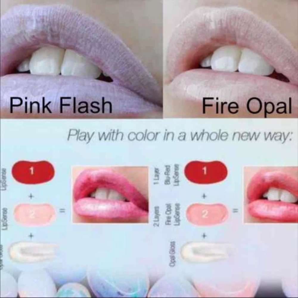 Lipsense • Pink Flash & Fire Opal (2)