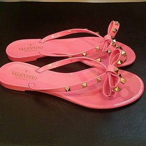 Valentino Jelly Flip Flops