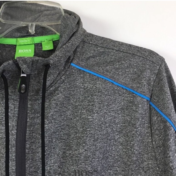 Authentic HUGO BOSS MENS SAGGYTECH HOODIE like new - Picture 2 of 8