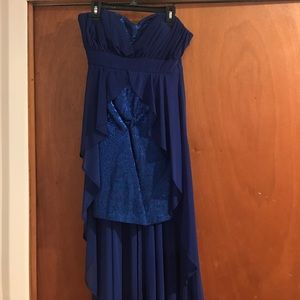 "High low" party dress