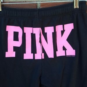 DONATING Mon. 3/26 VS PINK black sweatpants