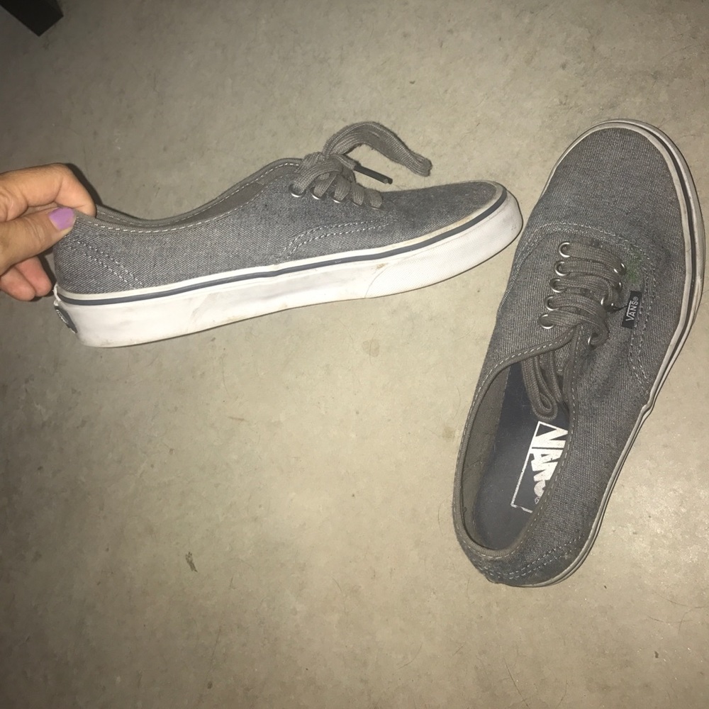 Grey Vans - Picture 3 of 5
