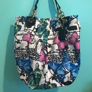 RARE✨Coach Parker Butterfly Tote