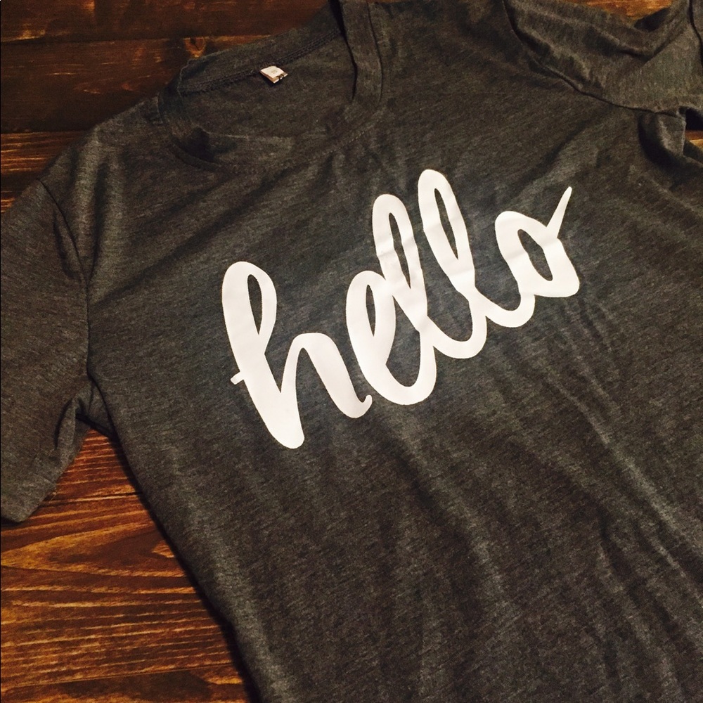 "HELLO" Tee
