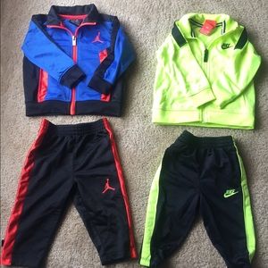 Air Jordan and Nike Sweat Suite