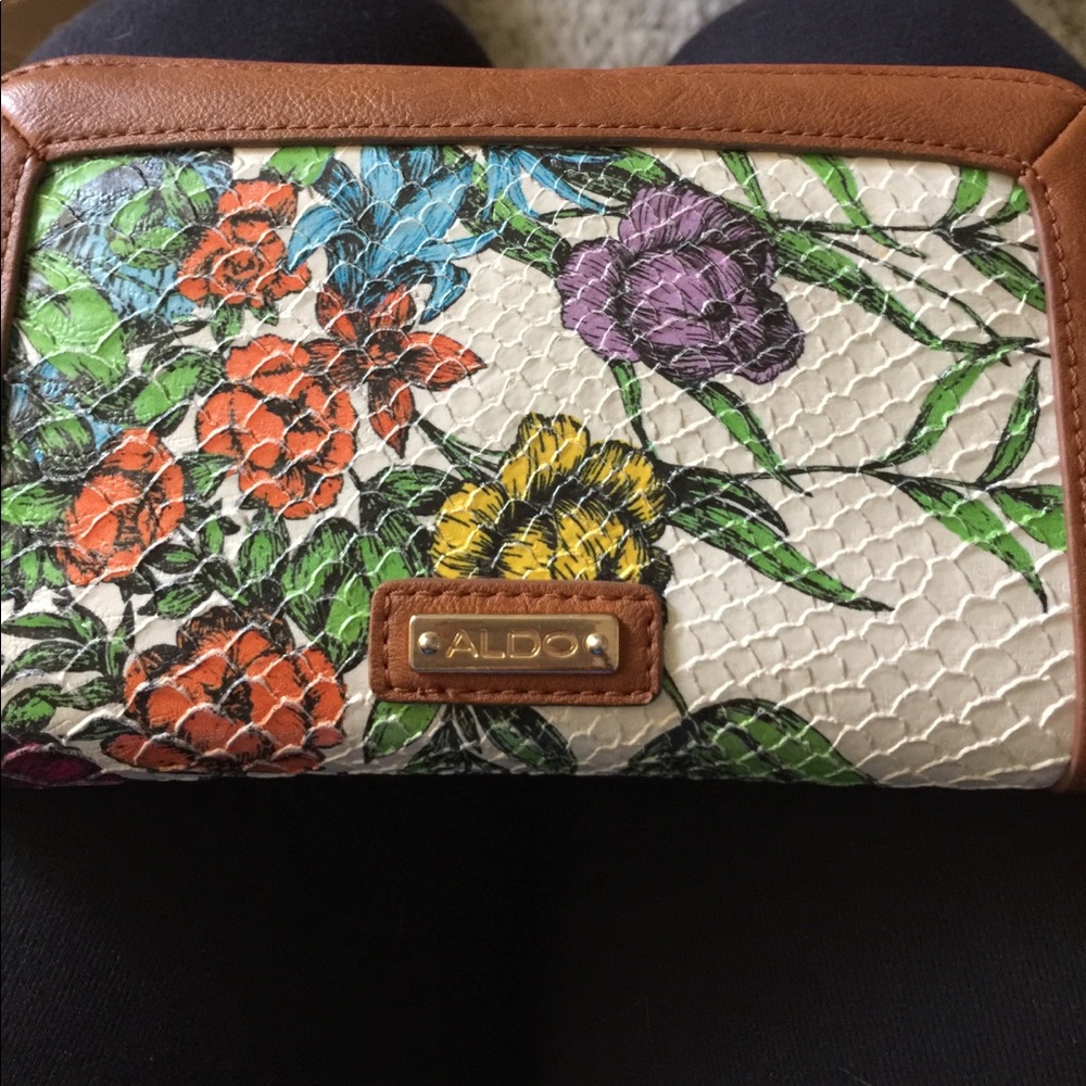 Floral wallet