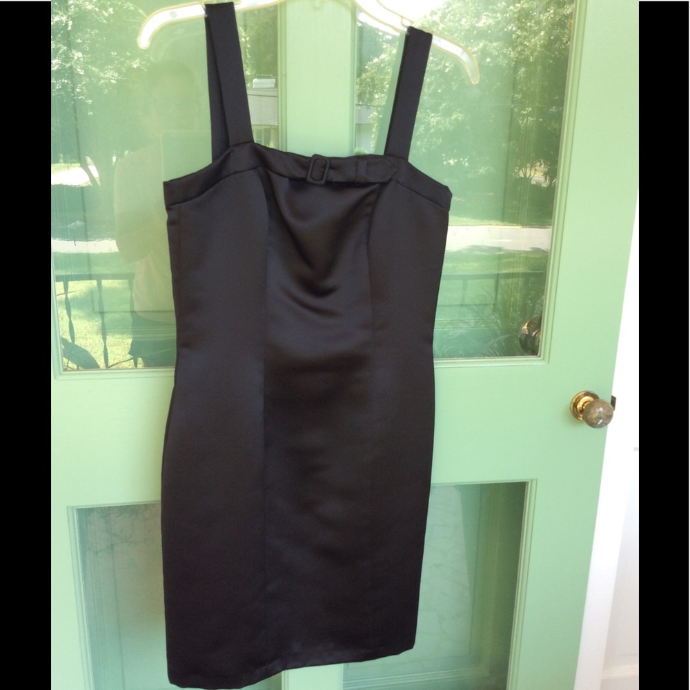 Black cocktail dress