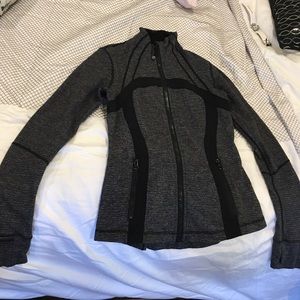 Lululemon full zip Jacket in grey