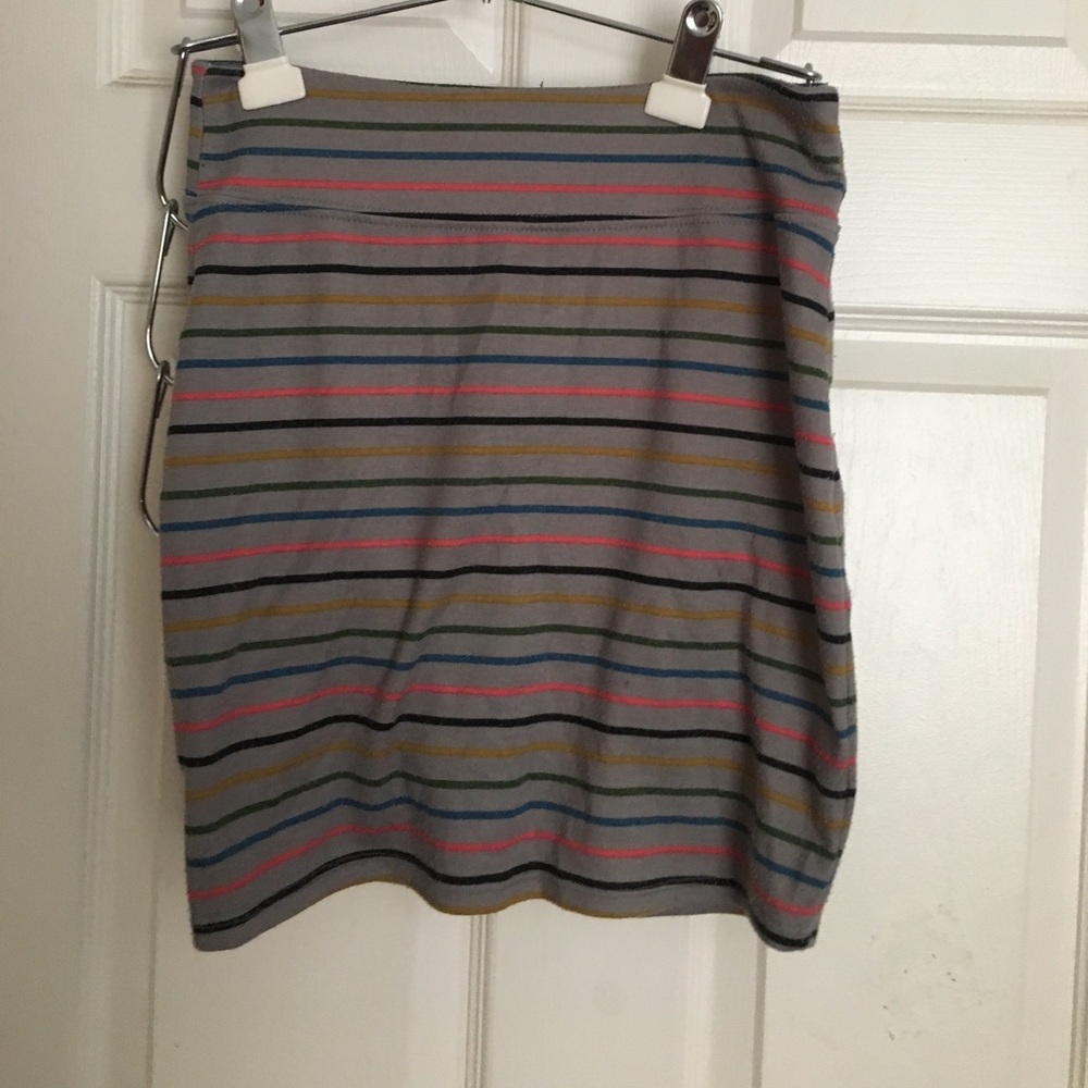 Urban outfitters colorful striped skirt