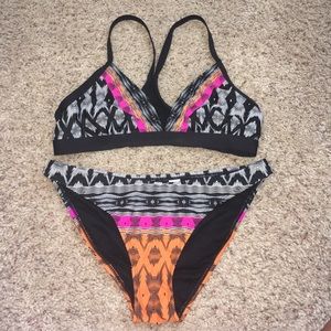 Athleta tribal print bikini