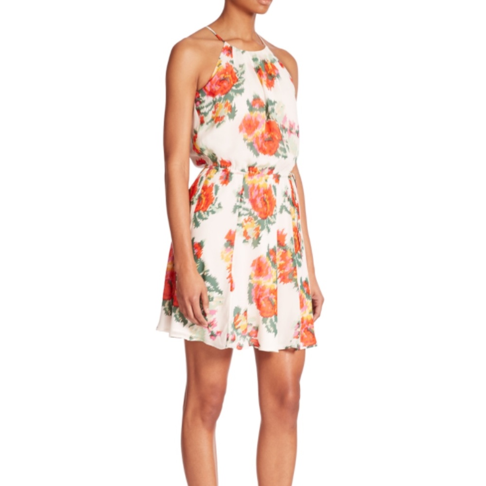 Joie silk flower dress
