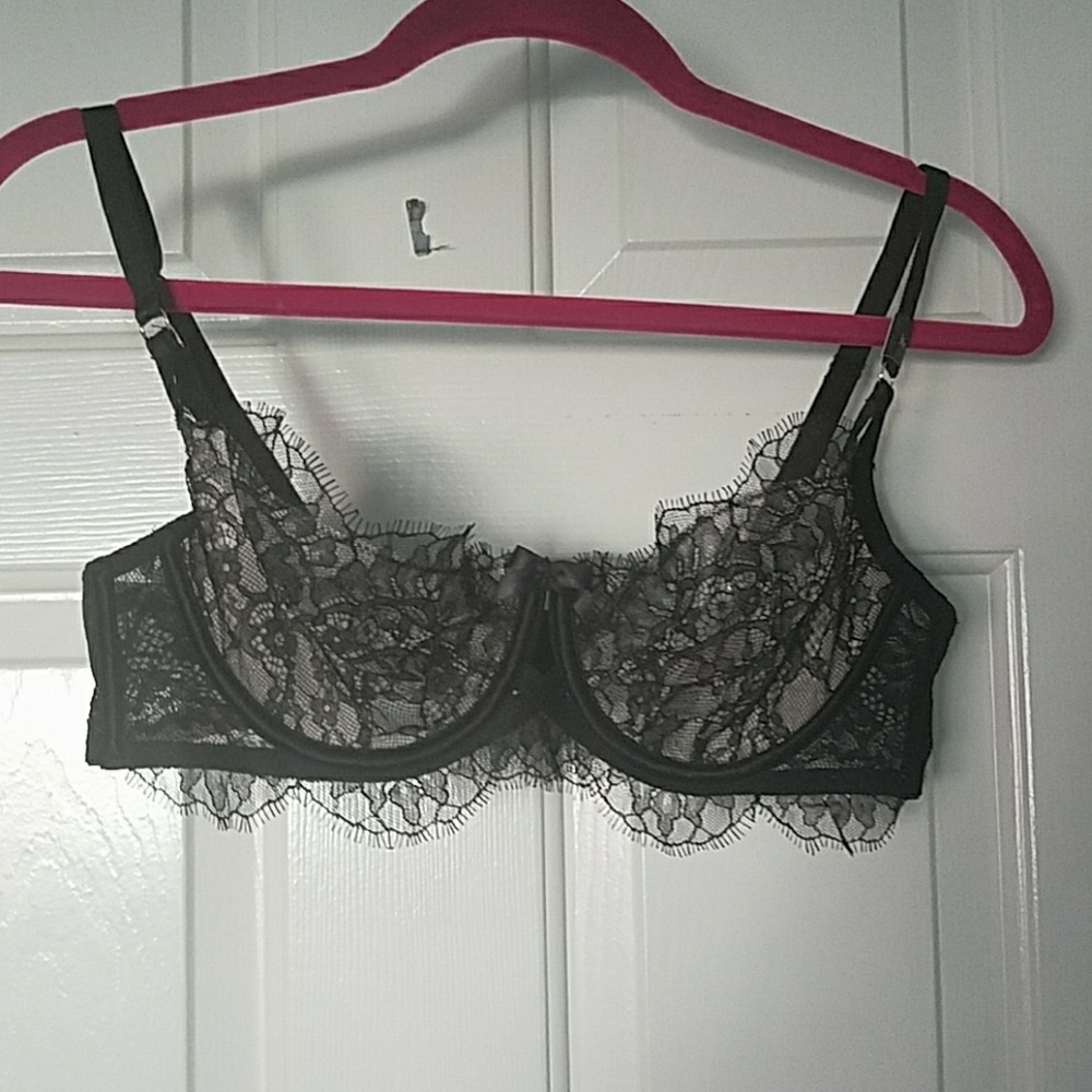 Verysexy Unlined Demi Bra 36C Black