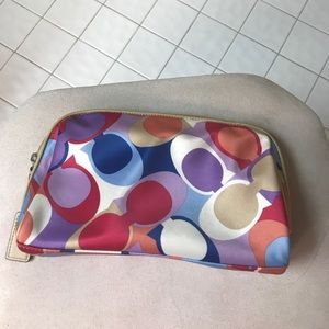 Coach cosmetic case