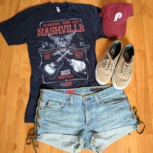 Nashville Rock Festival Tee shirt M