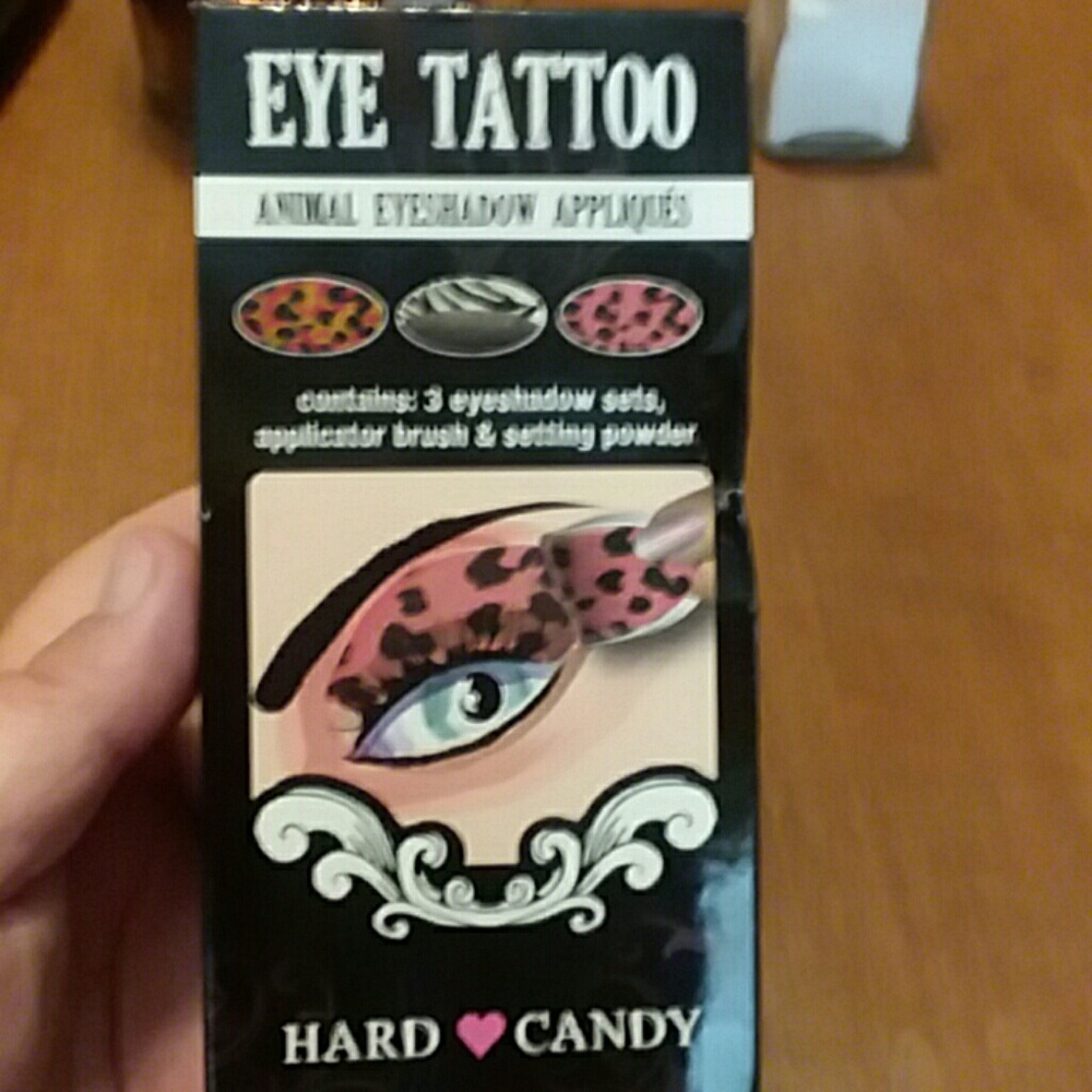 Hard candy eye tattoo eyeshadow sets.