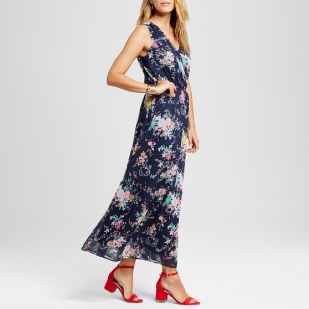 Merona Flower Maxi Dress🌺 Size Large
