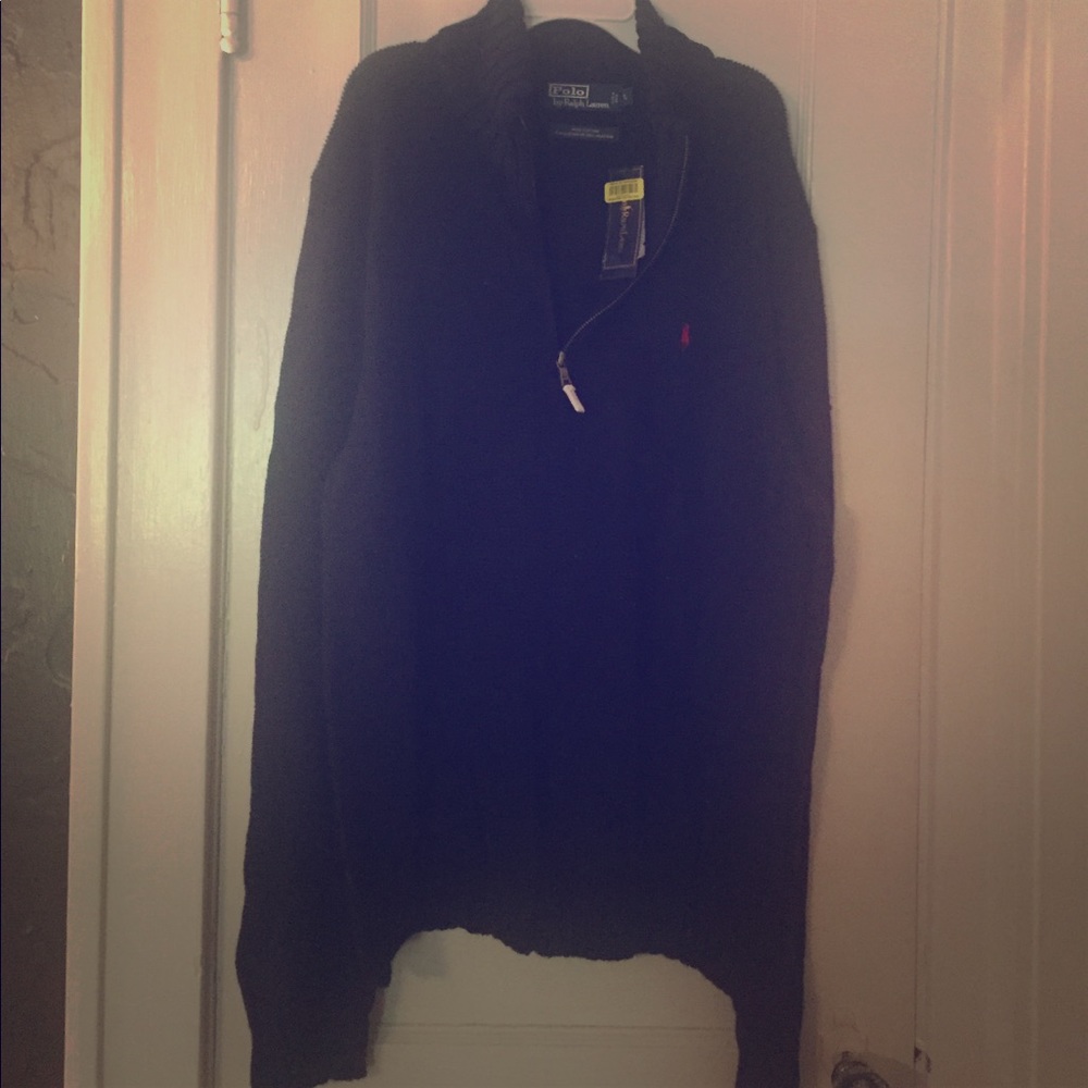 Ralph Lauren Navy ¼ zip