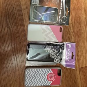Set of iPhone 5 cases