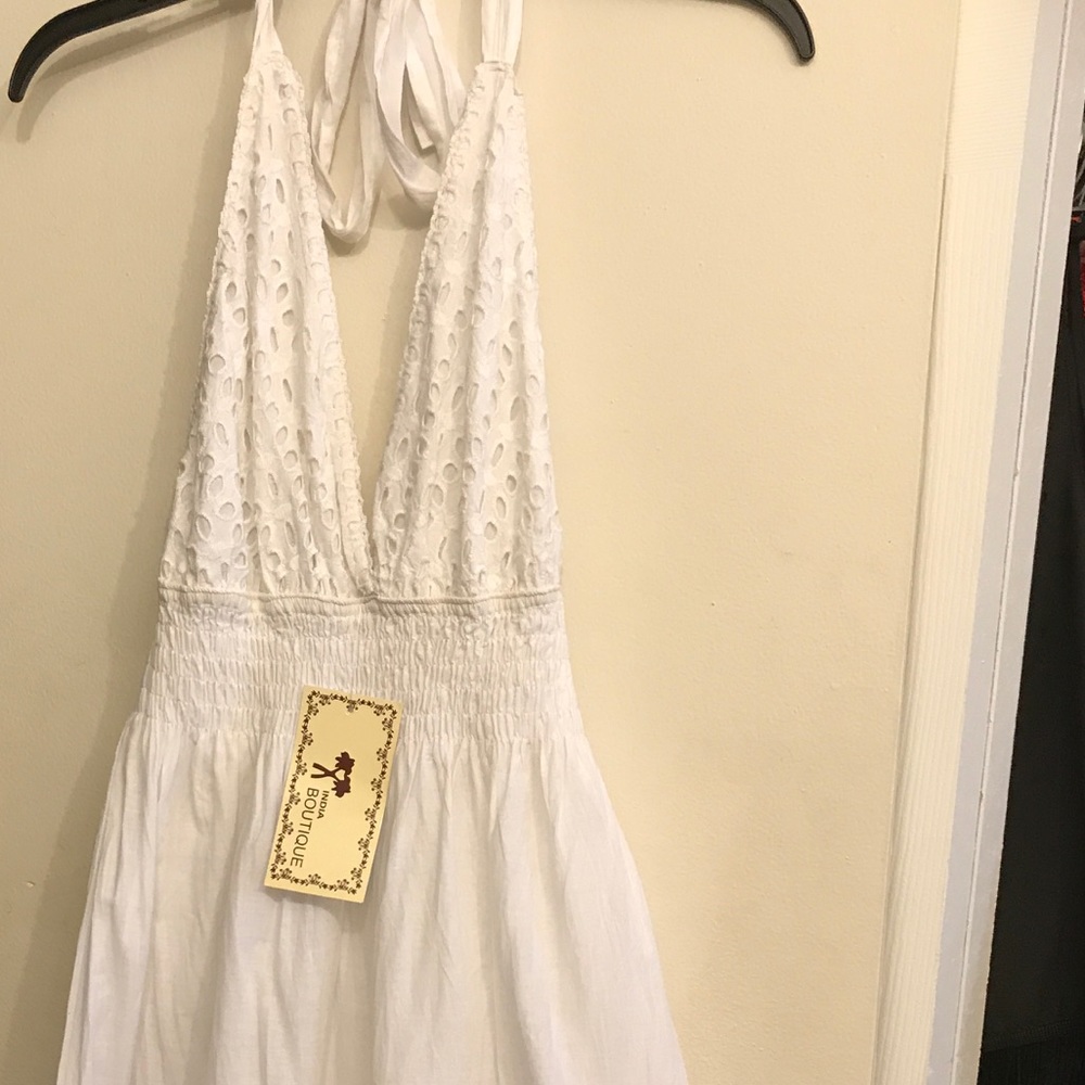 White Indian Cotton dress
