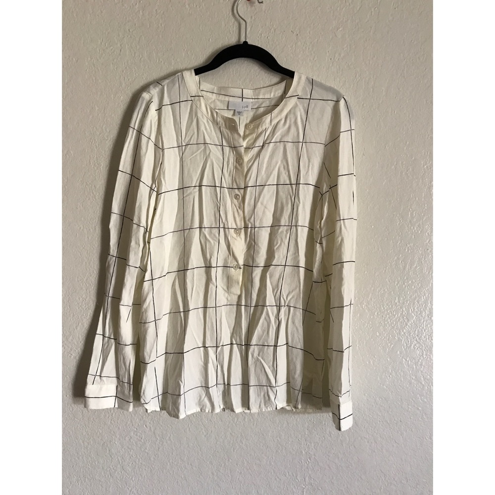 J. Jill Long Sleeve Henley Top