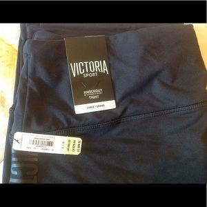 💟Victoria Secrets Knock out sports tights NWT💟