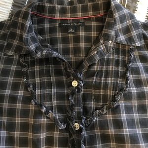 Banana Republic Plaid Button Up