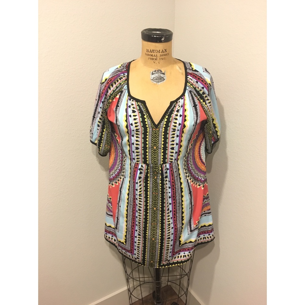 Gibson & latimer boho short kaftan