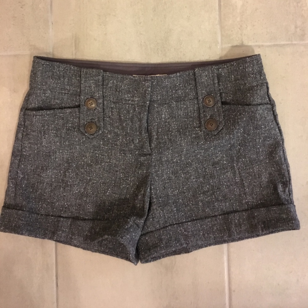 Heather grey shorts