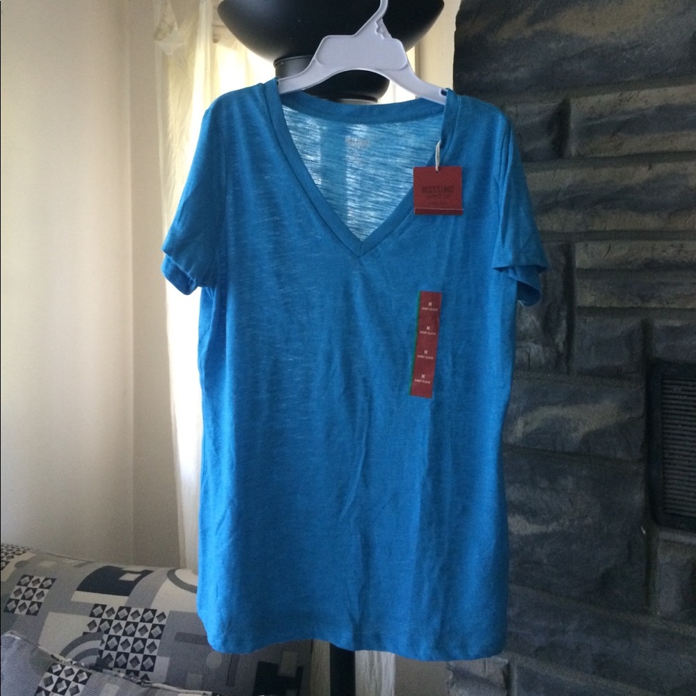 NWT Short Sleeve V-Neck Tee Shirt