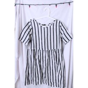 Navy Sailor Stripes dress