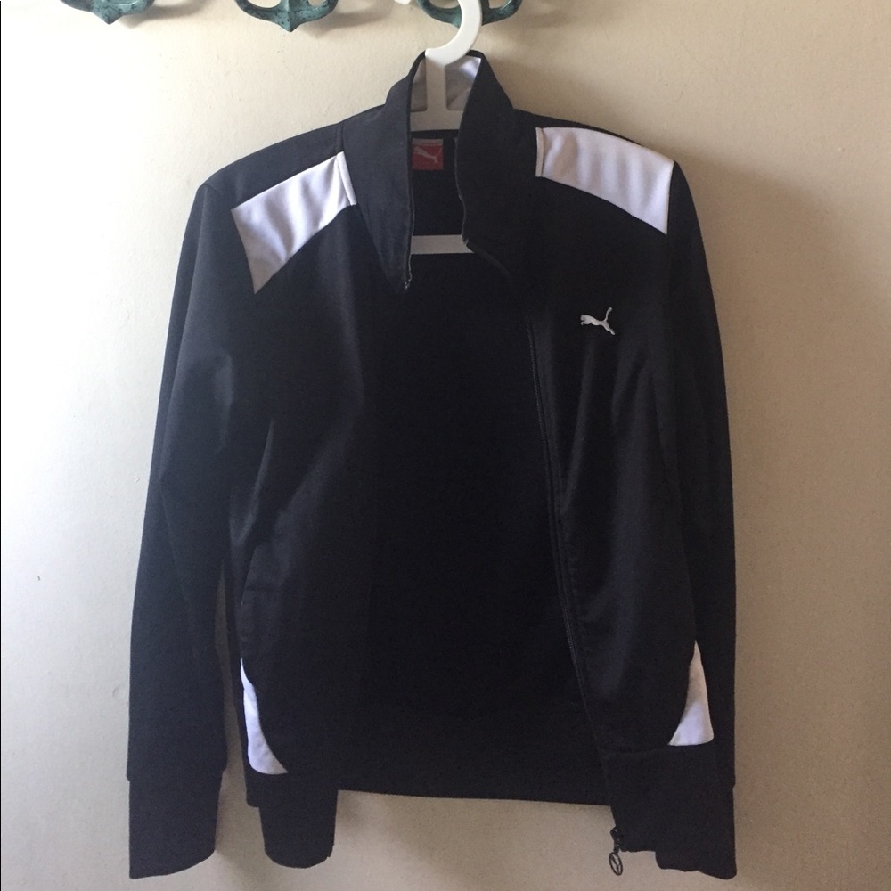 Puma track jacket women's medium