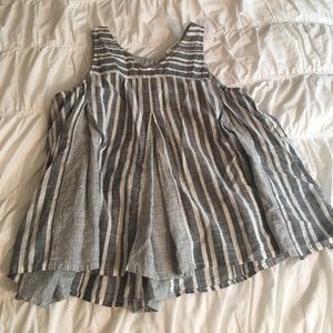 Pleated madewell tank