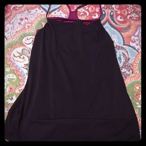 Purple Work out Top- Duo Dry