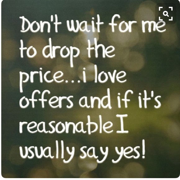 If you love something but not the price let me no - Picture 1 of 1