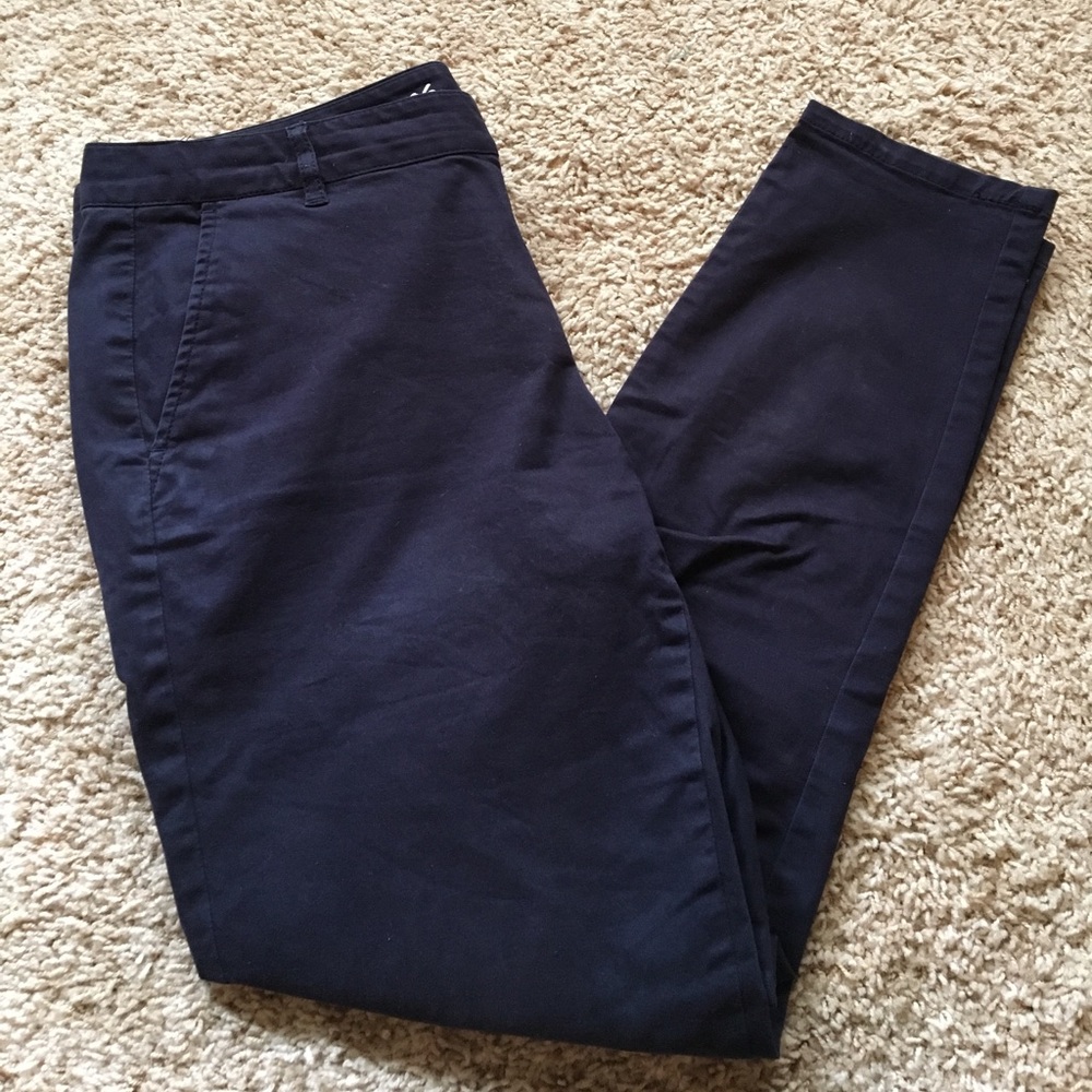 GAP skinny mini khakis