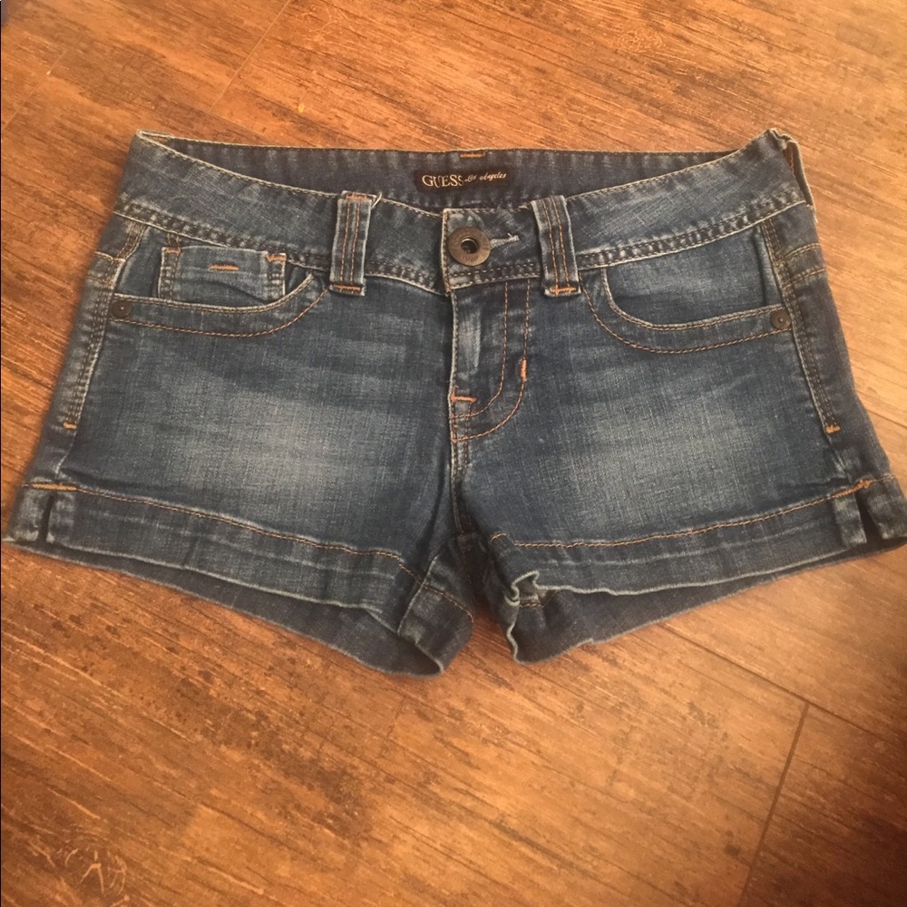 Guess denim shorts 25