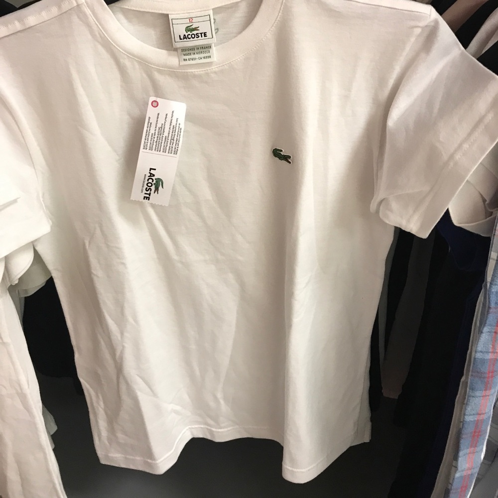 Lacoste size 12 Kids