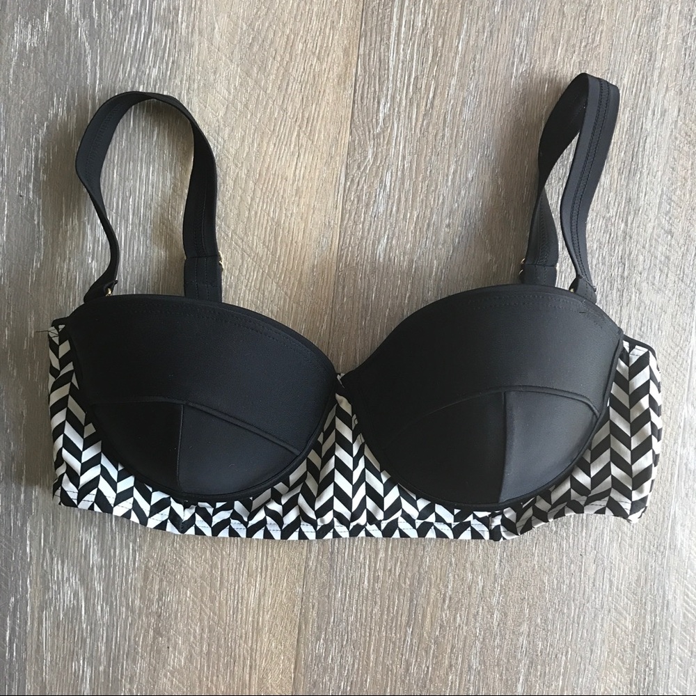 Black Underwire Bikini Top