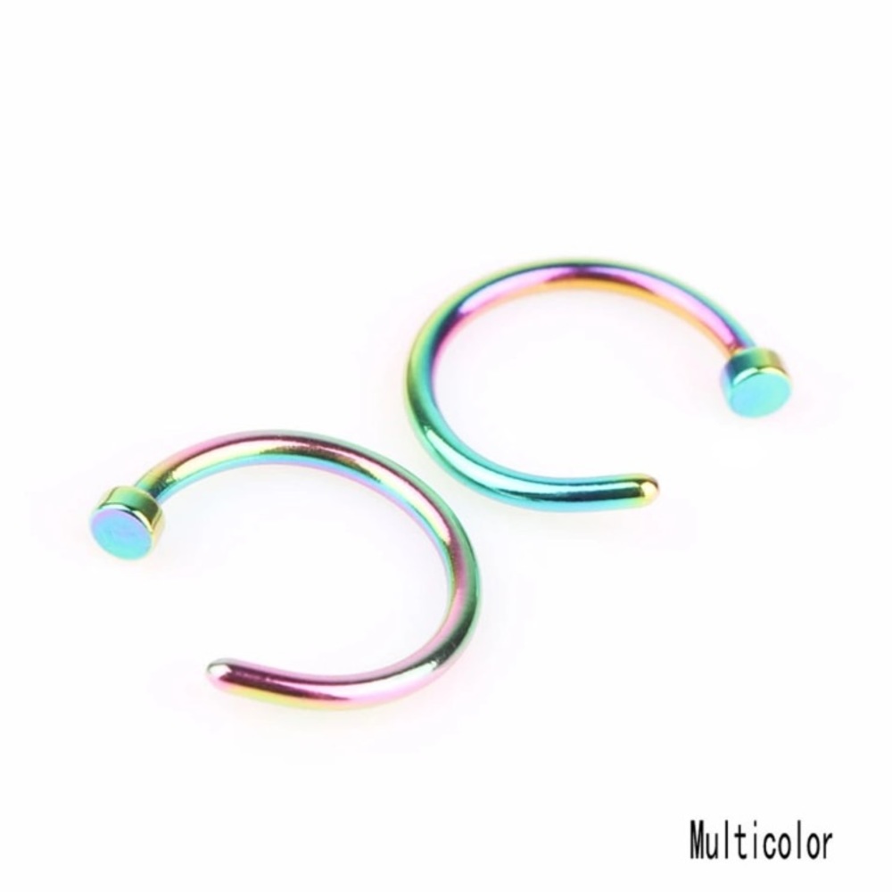 2 piece faux nose ring