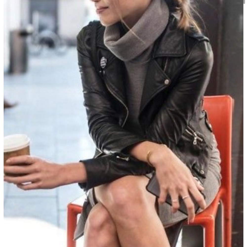 Super sexy grey cowl neck tank dress!