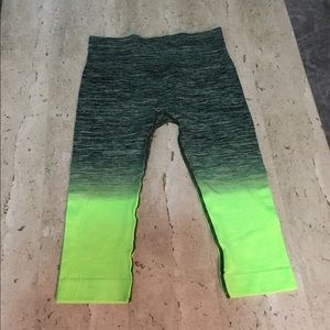 Bright yoga pants