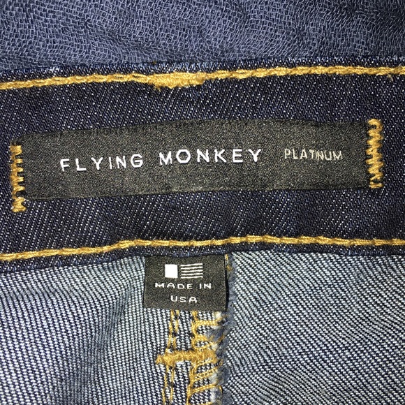 FLYING MONKEY Wide Leg Jeans-Size 26-Length 34 - Picture 2 of 5