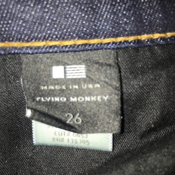 FLYING MONKEY Wide Leg Jeans-Size 26-Length 34 - Picture 5 of 5