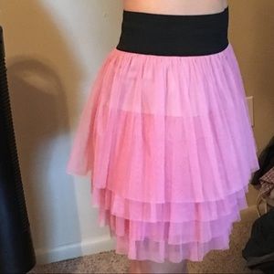 PINK TULLE LAYERED SKIRT ** Fun Outift!!